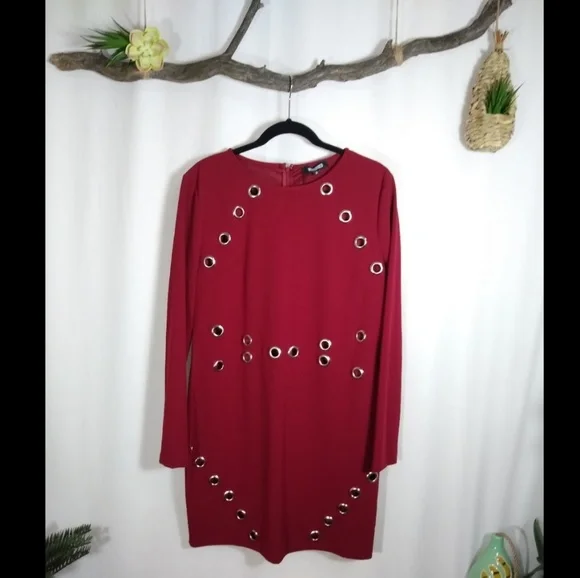 missguided burgundy dress Suzhoufashion V-Neck Burgundy Wedding Guest Dress Short Sleeves Long Formal Dress